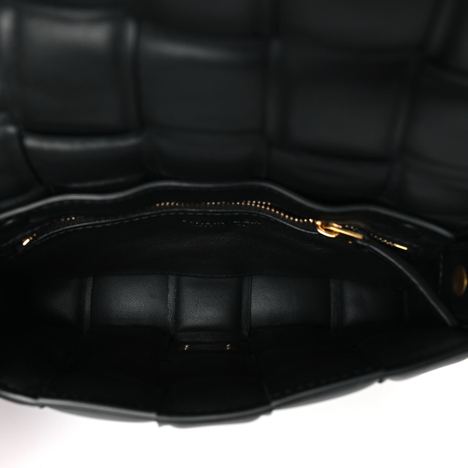 Bottega Veneta Nappa Maxi Intreccio Small Padded Cassette Crossbody Bag Black 5 of 9