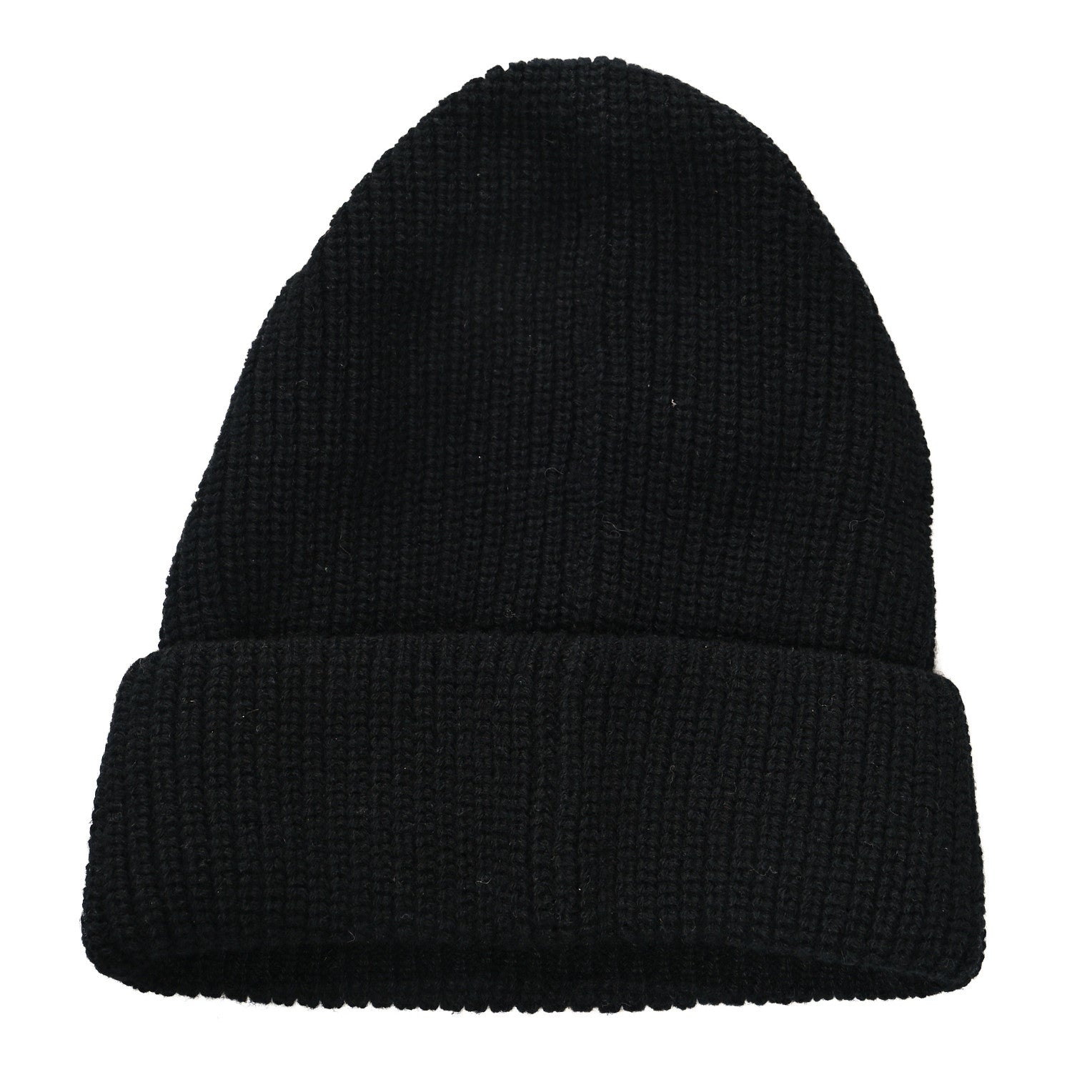 Chanel Cashmere Logo Beanie Hat Black White 3 of 5