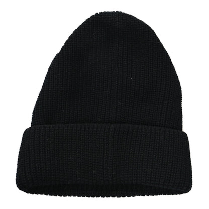 Chanel Cashmere Logo Beanie Hat Black White 3 of 5