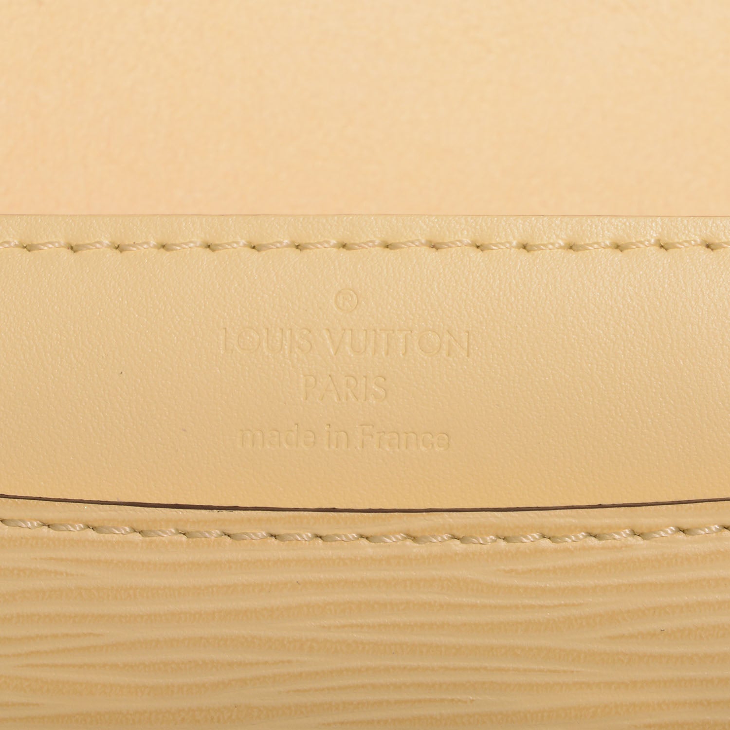 Louis Vuitton Epi Louise Strap PM Jaune Pale 6 of 7