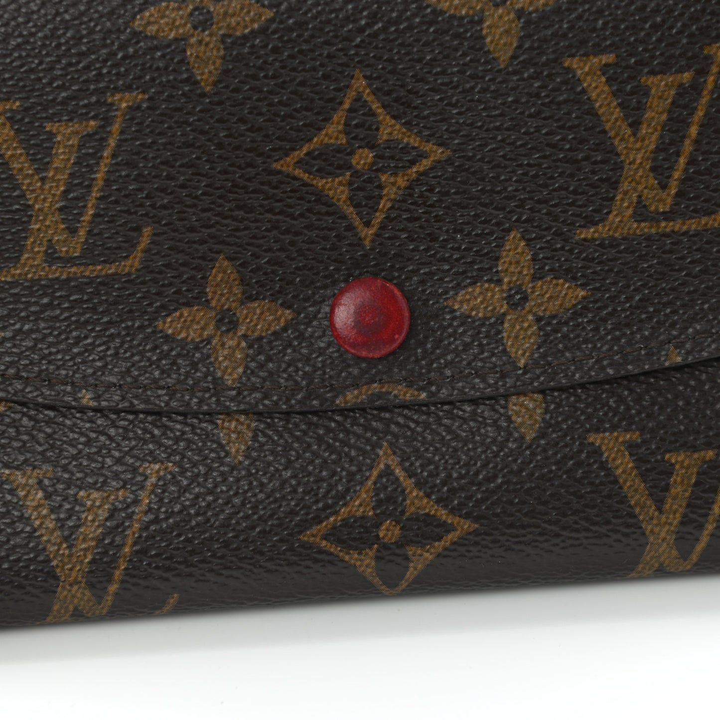 Monogram Emilie Wallet Rouge