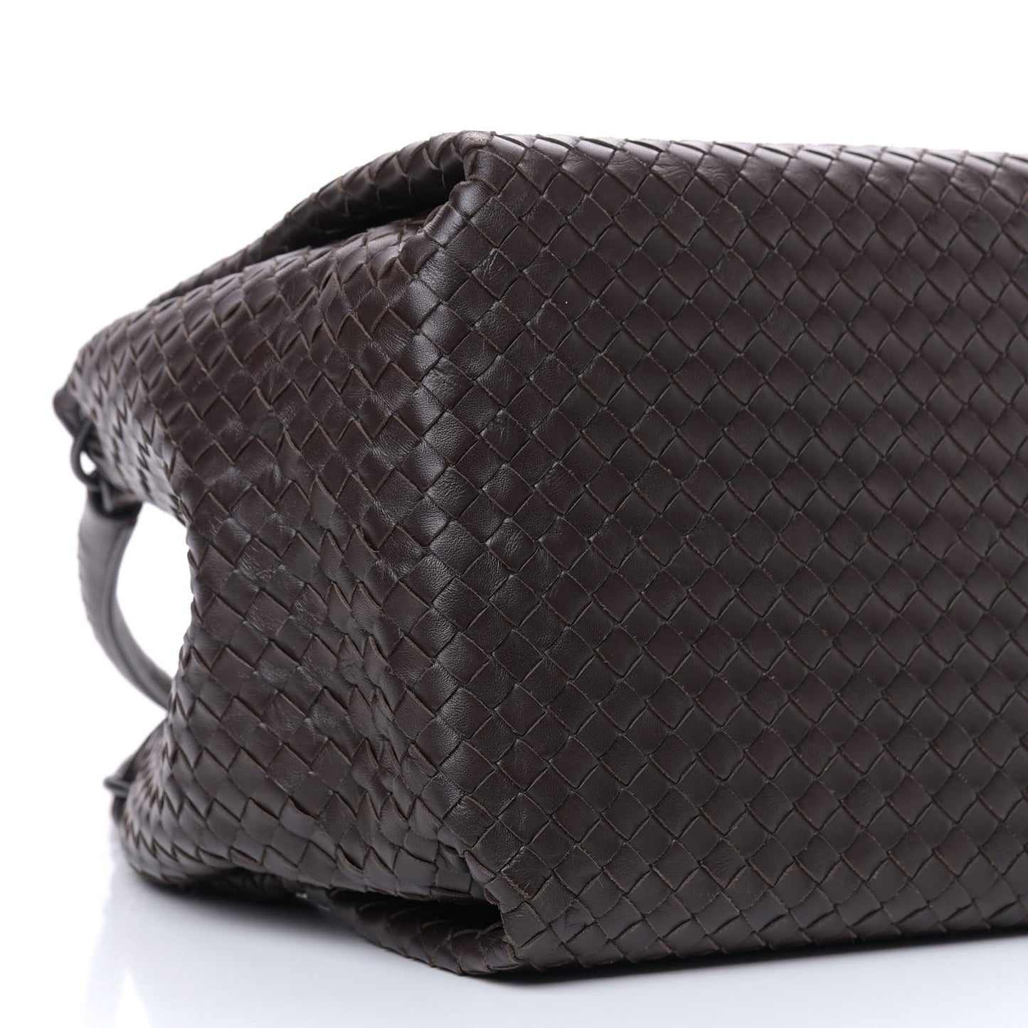 Nappa Intrecciato Parachute Bag Ebano