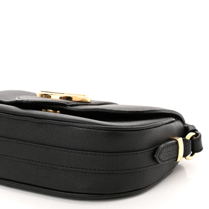 Louis Vuitton Grained Calfskin LV Pont 9 Soft MM Black 10 of 10