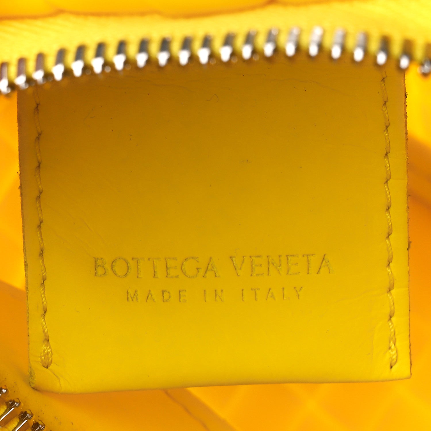 Bottega Veneta Rubber Intreccio Padded Mini Jodie Lemon 6 of 12