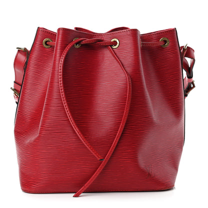 Louis Vuitton Epi Petit Noe Castillan Red 1 of 8