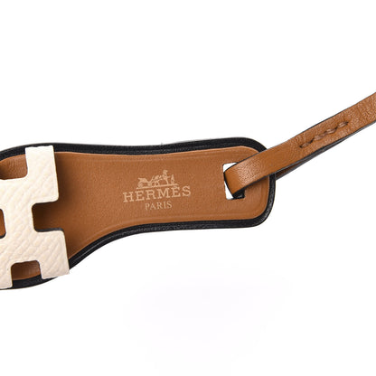 Hermes Epsom Butler Calfskin Hunter Oran Nano Bag Charm Nata 3 of 4