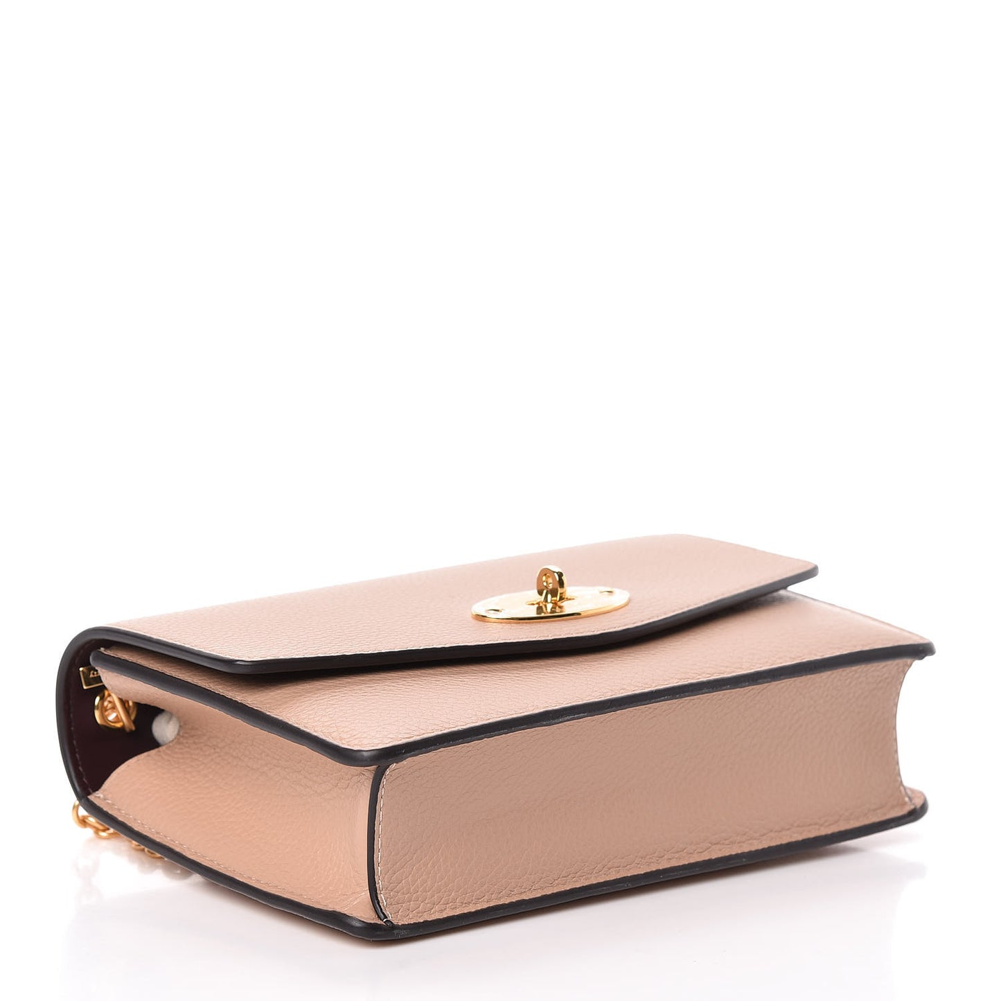 Small Classic Grain Calfskin Small Darley Rosewater