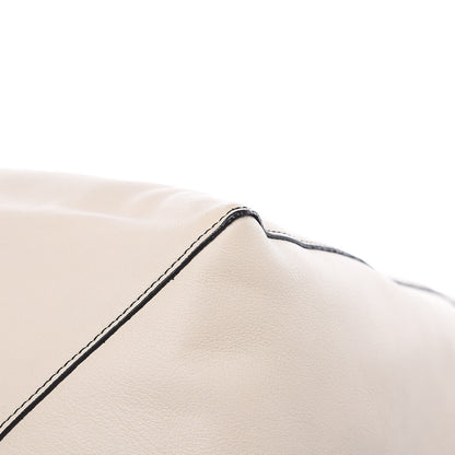 Celine Smooth Calfskin Large Coulisse Cabas Chalk 10 of 12