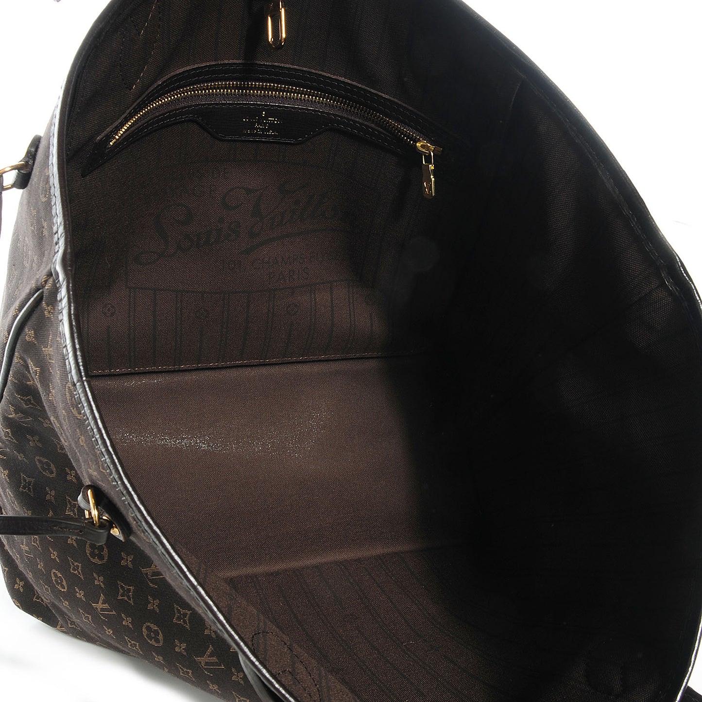 Monogram Idylle Neverfull MM Fusain
