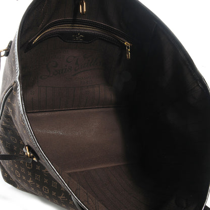 Louis Vuitton Monogram Idylle Neverfull MM Fusain 5 of 7