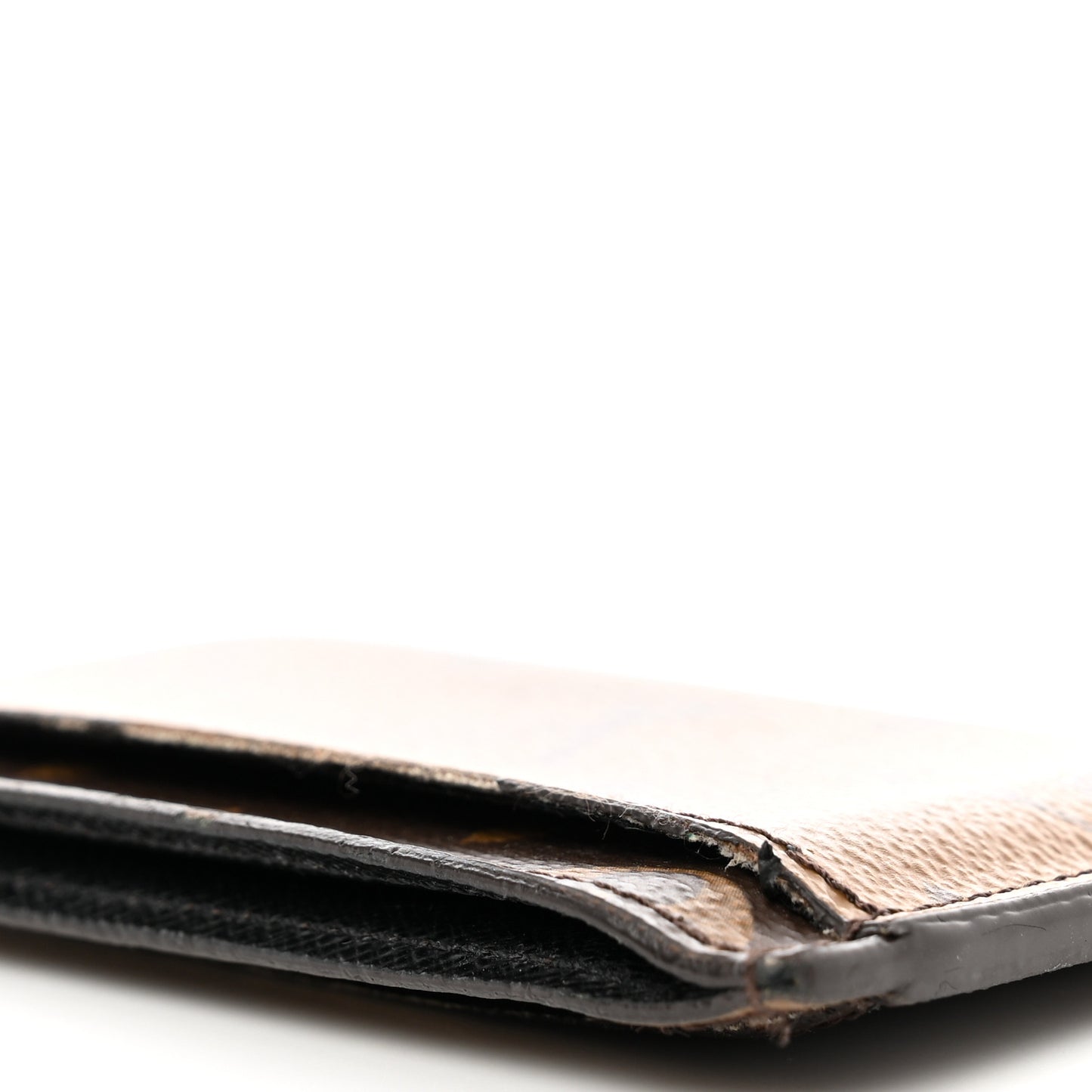 Reverse Monogram Card Holder