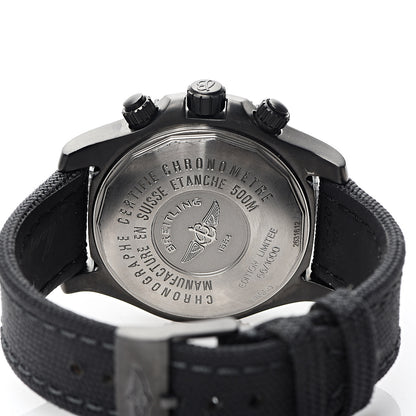 Breitling Black Steel Nylon 44mm SuperOcean II Chronograph Automatic Watch Black M13341 4 of 6
