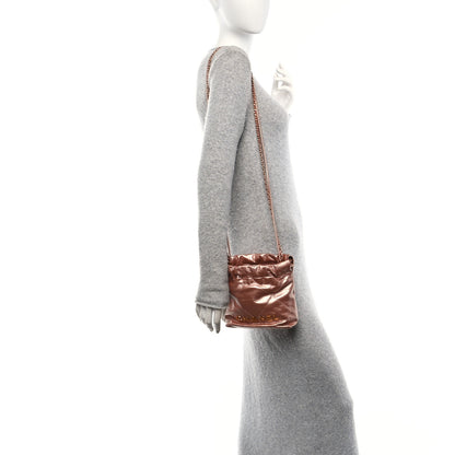 Chanel Metallic Calfskin Quilted Mini Chanel 22 Copper 2 of 10