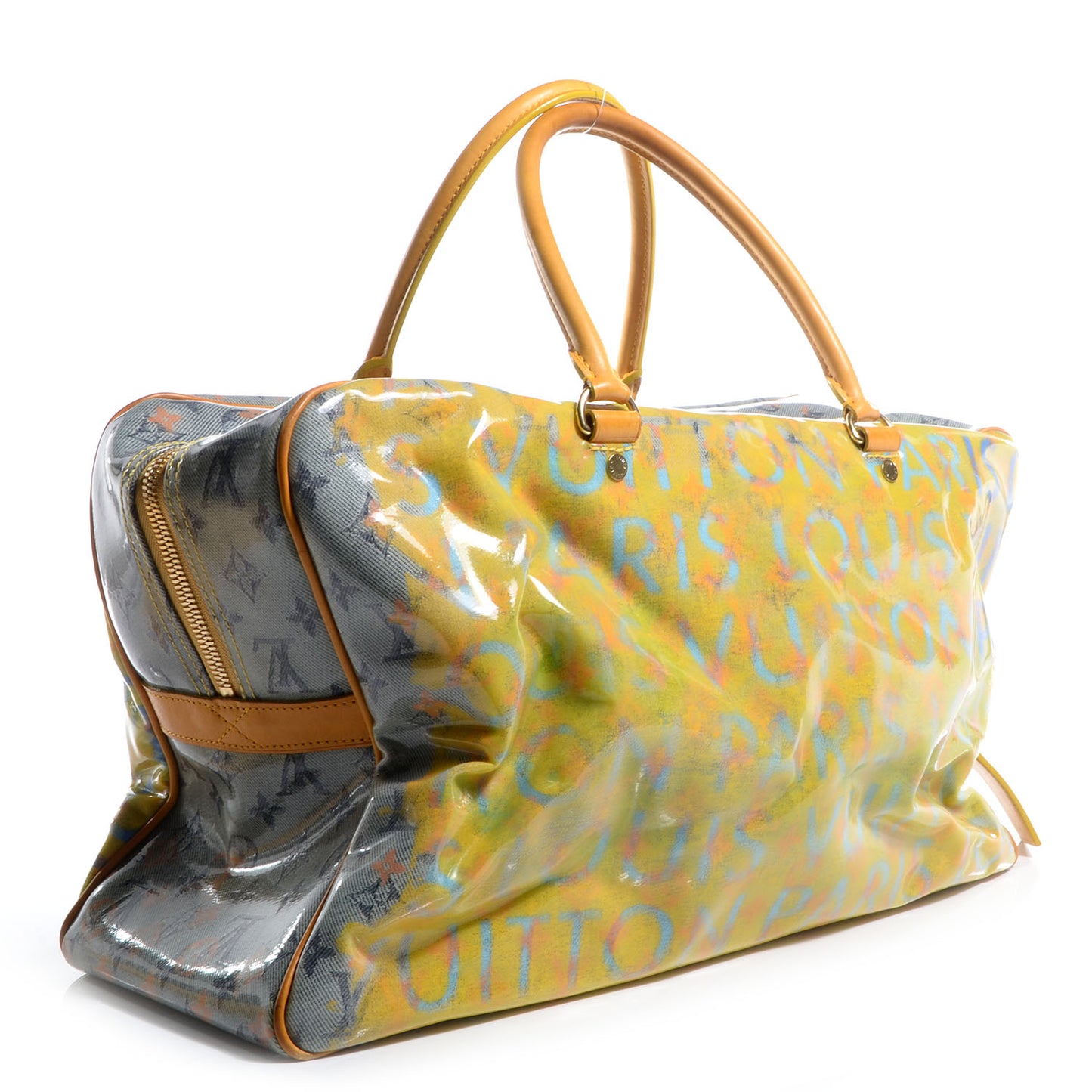 Monogram Pulp Defile Weekender GM Yellow