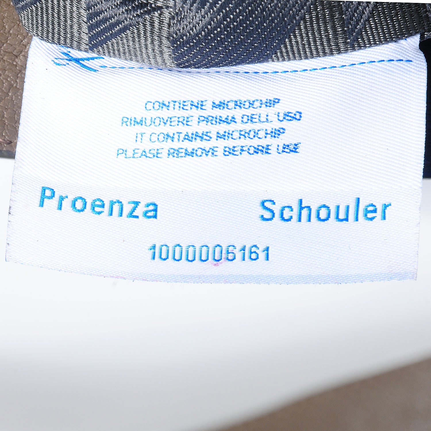 Proenza Schouler Leather PS1 Pouch Messenger Bag Smoke 4 of 14