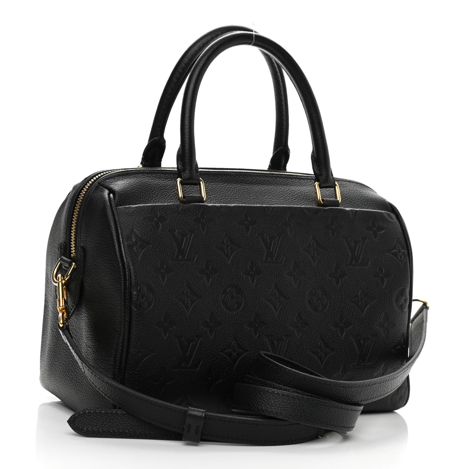 Louis Vuitton Empreinte Speedy Bandouliere 25 NM Black 3 of 9