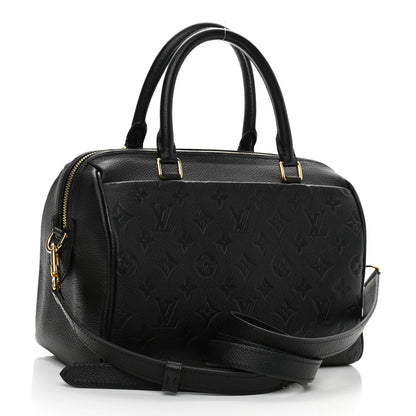 Louis Vuitton Empreinte Speedy Bandouliere 25 NM Black 3 of 9