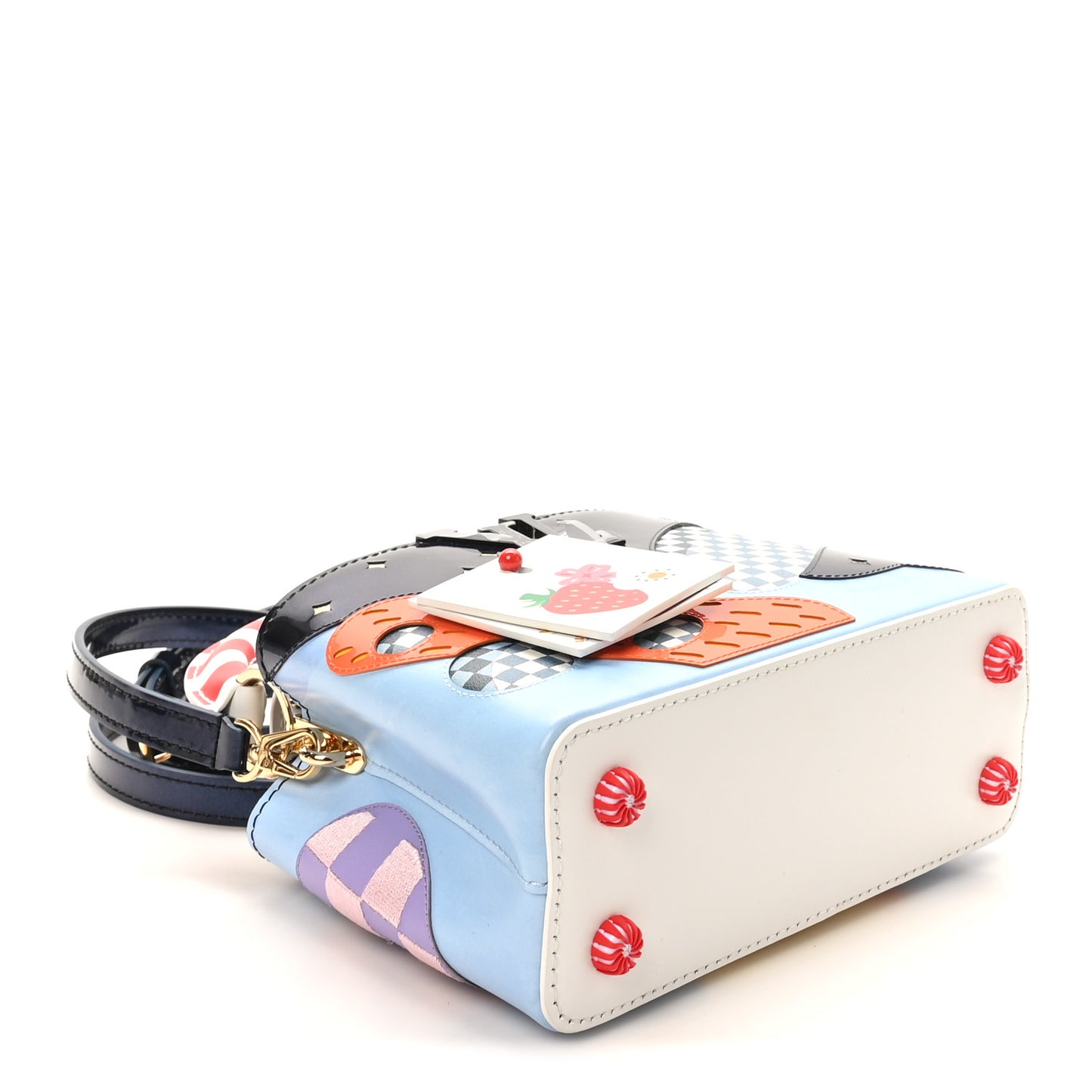 LV X ZIPING WANG Calfskin Patchwork Mini Artycapucines Multicolor