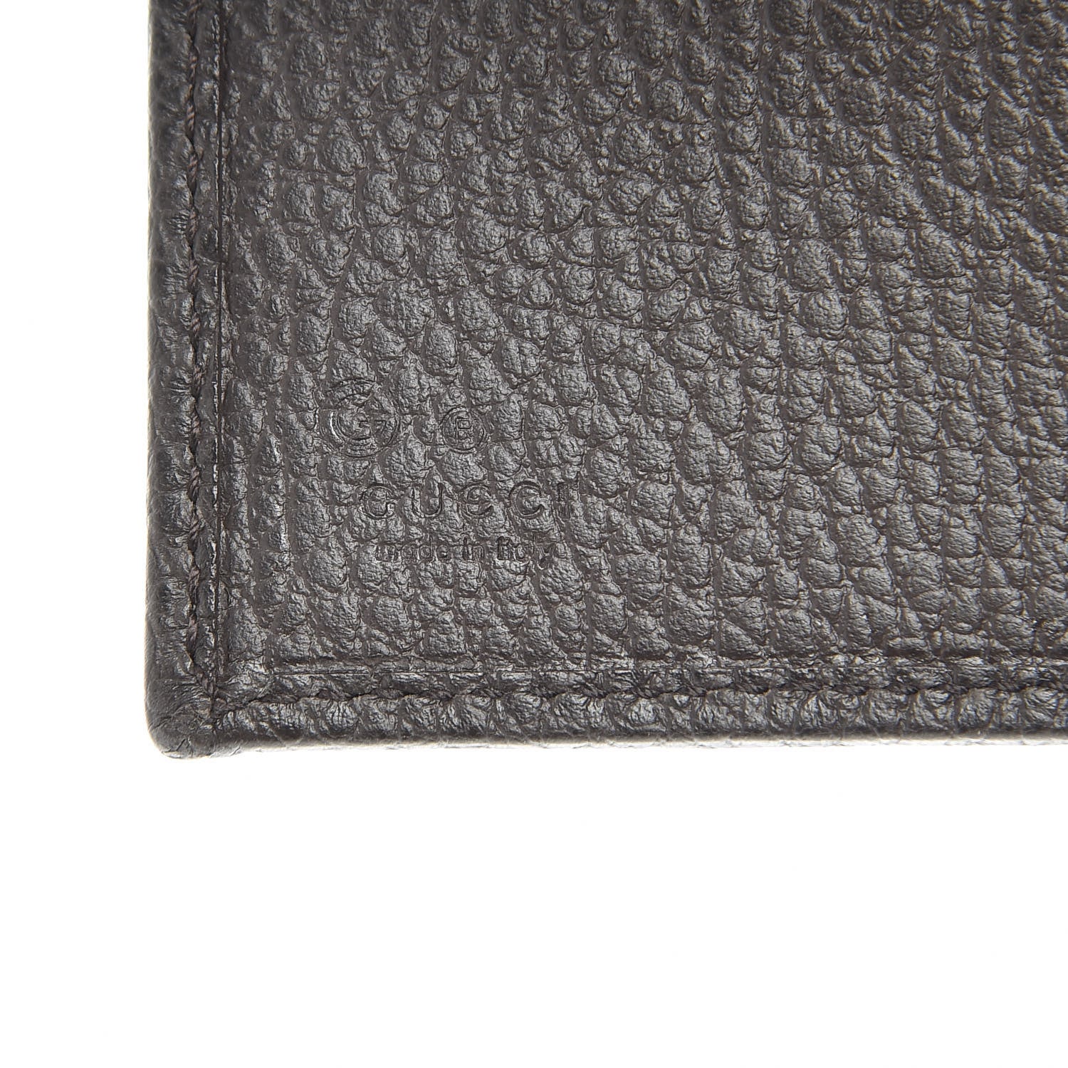 Gucci Monogram Bi-Fold Wallet Dark Brown 7 of 9