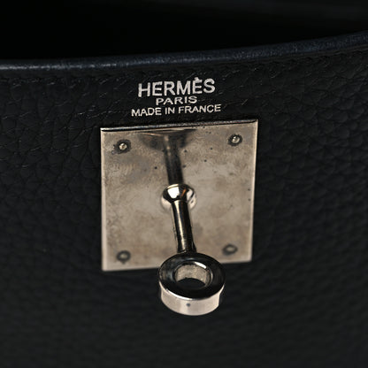 Hermes Taurillon Clemence Kelly Retourne 28 Black 5 of 8