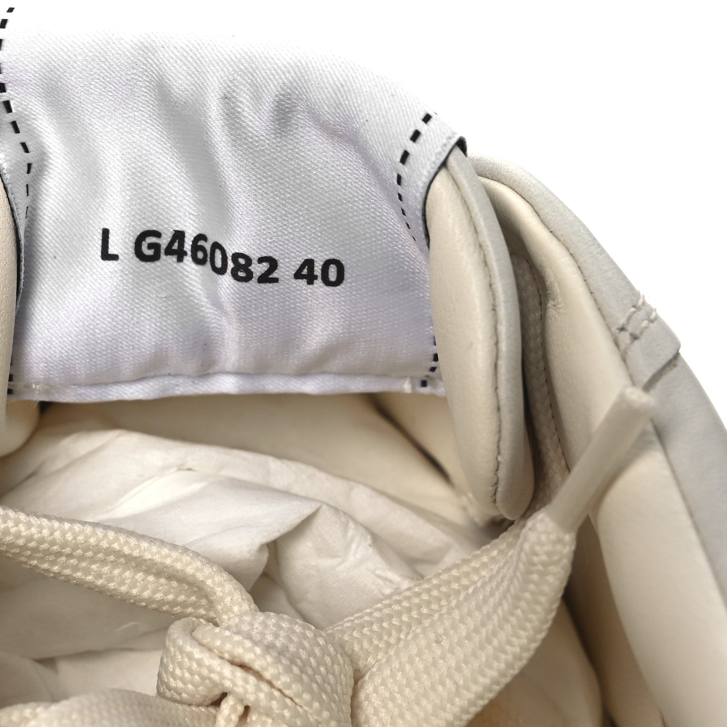 Printed Calfskin Womens CC Logo Sneakers 40 Beige