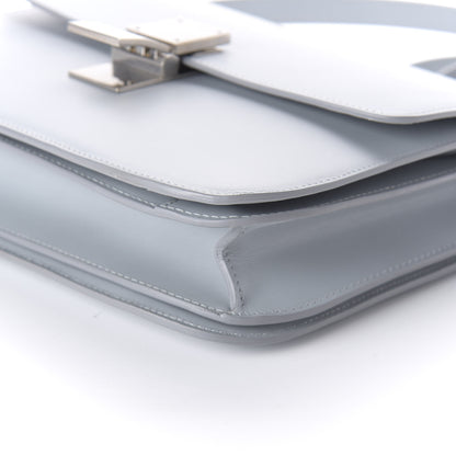 Celine Smooth Calfskin Medium Classic Box Flap Bag Slate 7 of 10