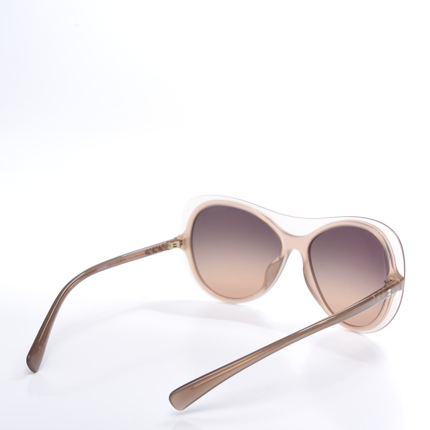 Chanel Oval Sunglasses 5389-A Light Brown 4 of 8