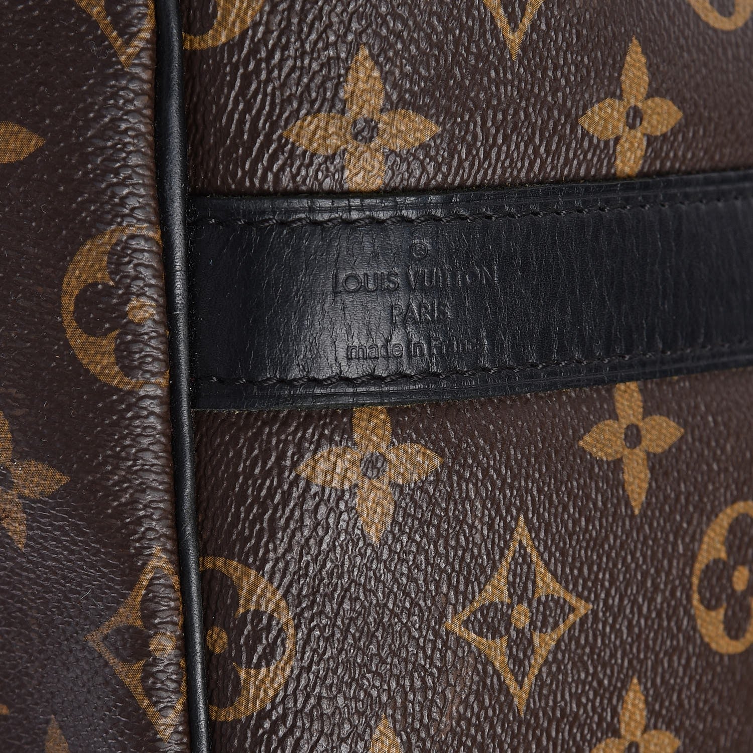 Louis Vuitton Monogram Macassar Keepall Bandouliere 55 6 of 7