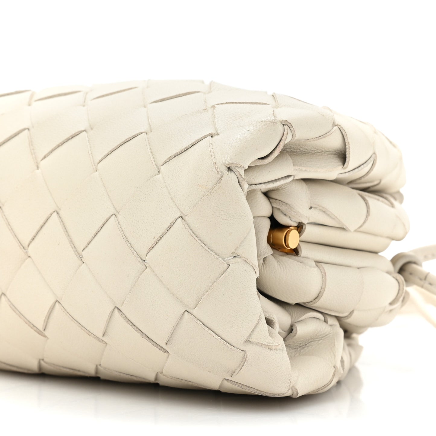 Nappa Intrecciato The Mini Pouch Chalk