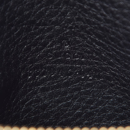 Gucci Pebbled Calfskin Round Coin Purse Black 6 of 7