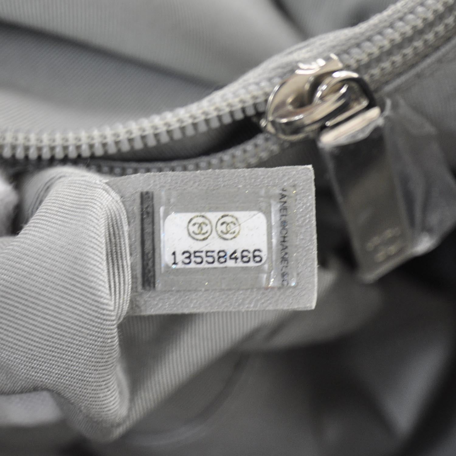 Chanel Denim Quilted Stretch Spirit Messenger Bag 9 of 11