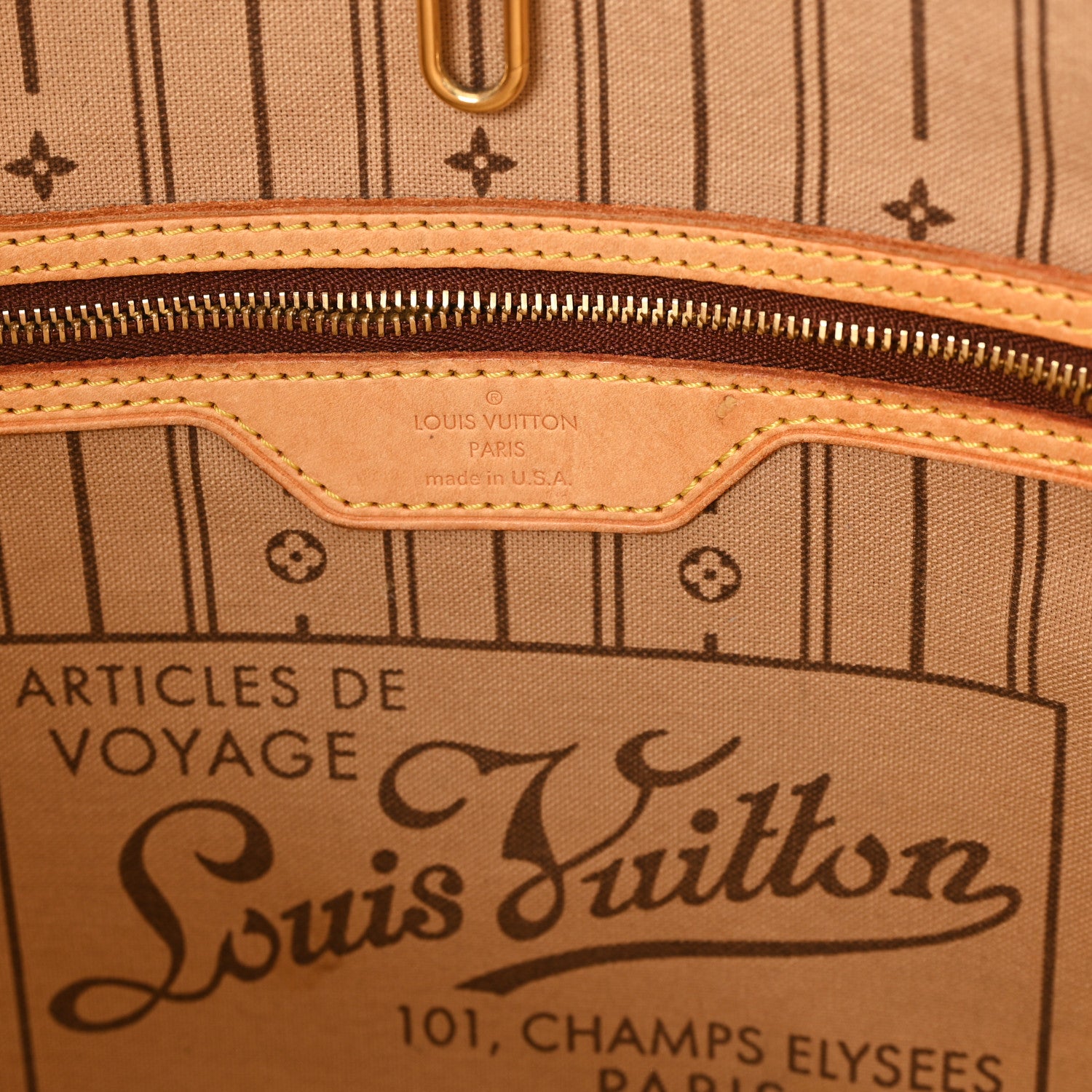 Louis Vuitton Monogram Neverfull MM 5 of 10