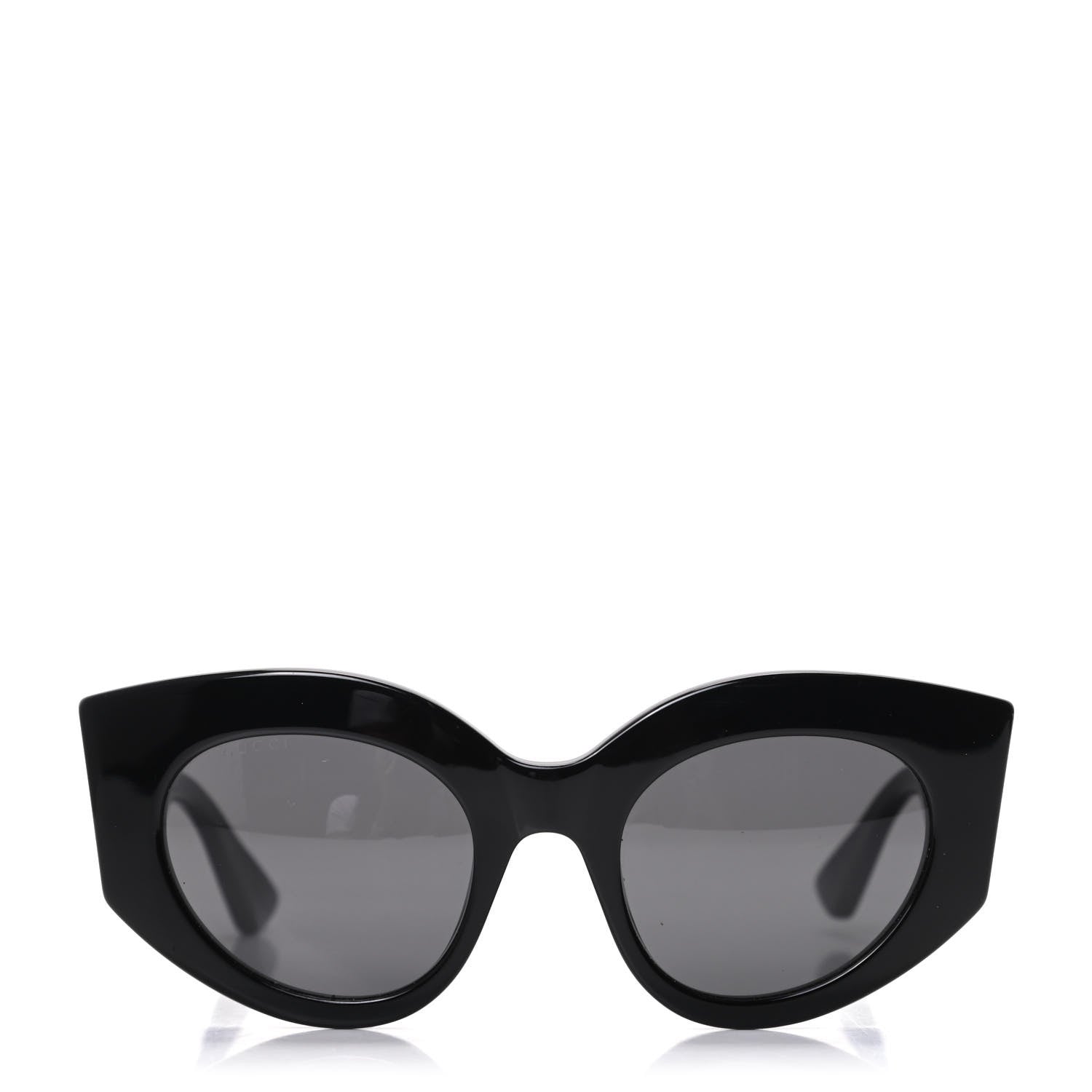 Gucci Acetate Oversized Rectangle Frame Web Sunglasses GG 0275/S Black 2 of 8