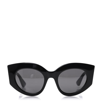 Gucci Acetate Oversized Rectangle Frame Web Sunglasses GG 0275/S Black 2 of 8