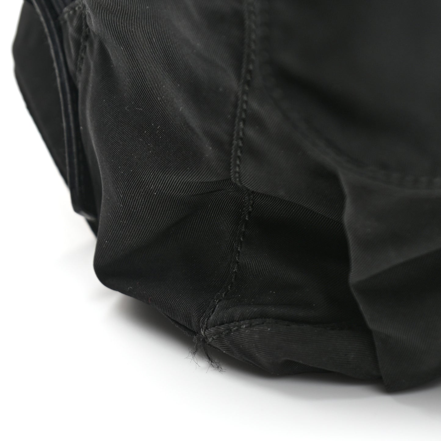 Tessuto Nylon Saffiano Medium Backpack Black