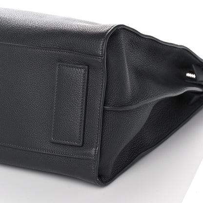 Saint Laurent Grained Calfskin Sac De Jour Souple North South Tote Grey 9 of 13