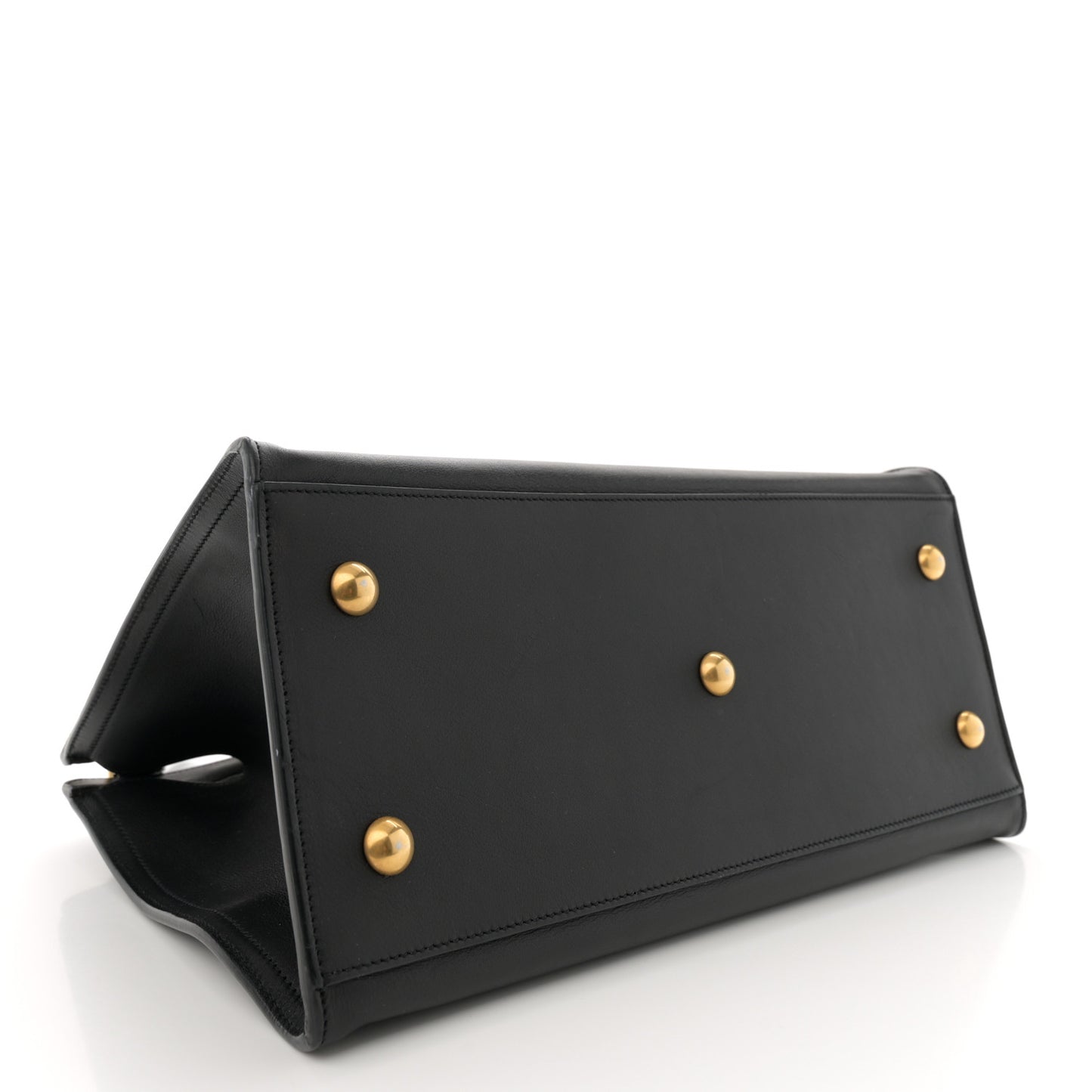 Calfskin Small Classic Y Cabas Black