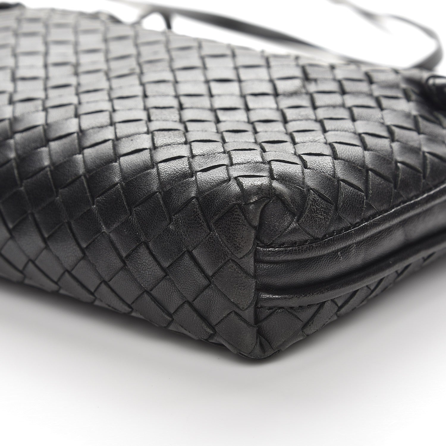 Bottega Veneta Nappa Intrecciato Pillow Crossbody Messenger Nero Black 12 of 12