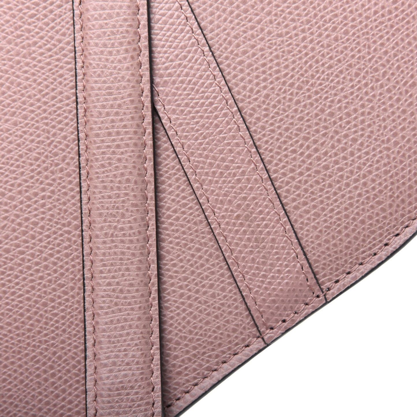 Grained Calfskin Saddle Belt Bag Light Pink