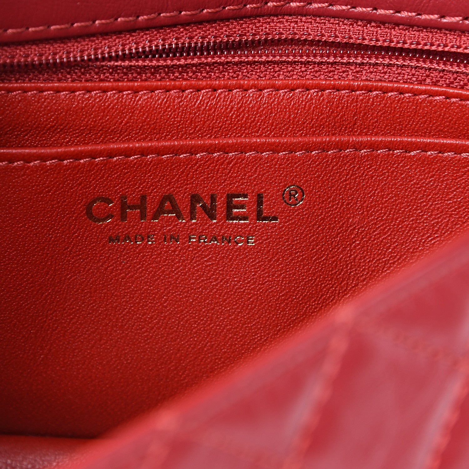 Chanel Aged Calfskin Quilted 2.55 Reissue Mini Flap Red 5 of 11