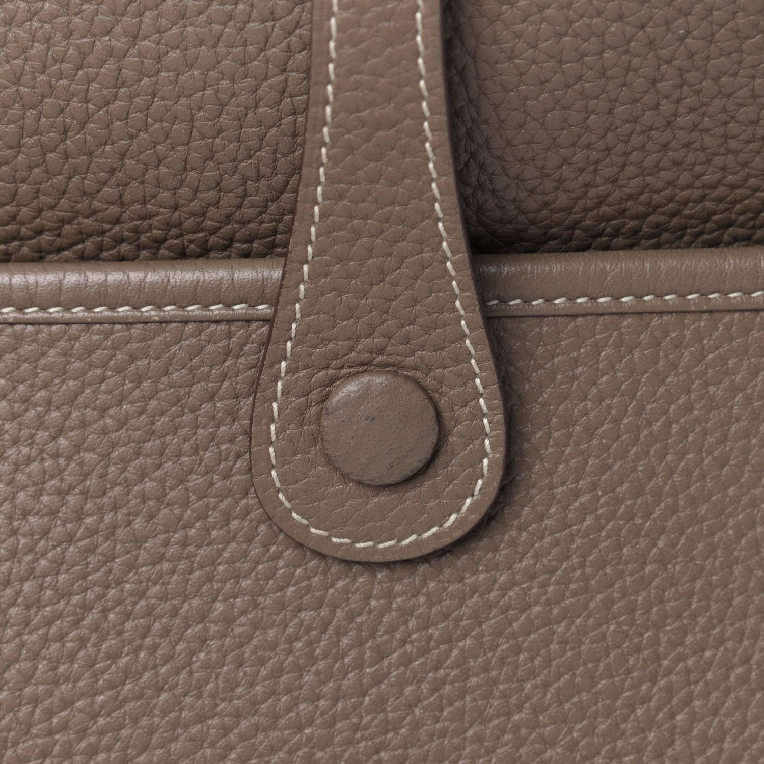 Hermes Taurillon Clemence Evelyne III PM Etoupe 6 of 6