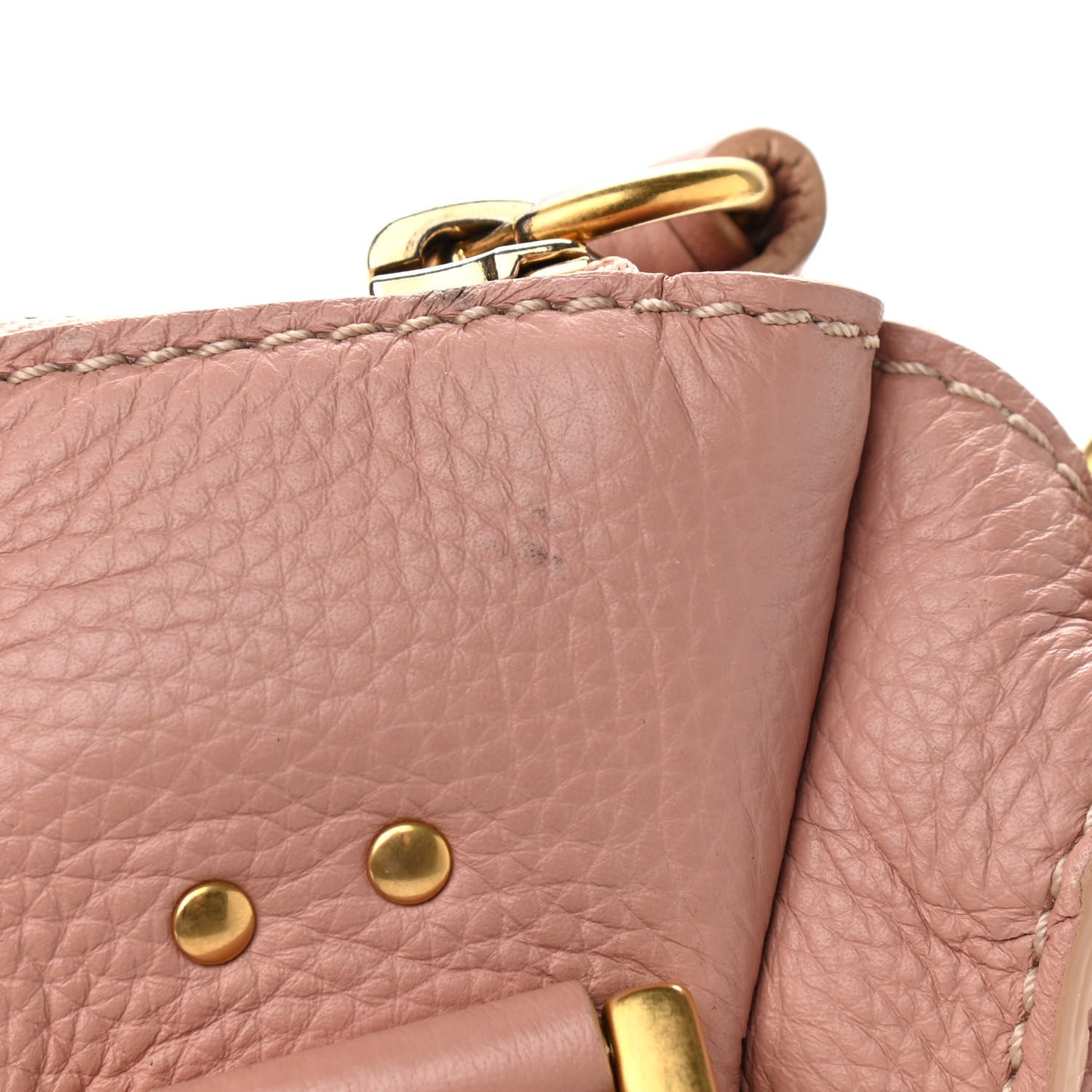 Calfskin Medium Marcie Satchel Anemone Pink