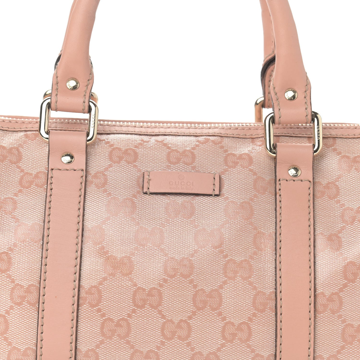 Gucci Crystal Monogram Small Joy Boston Blush 8 of 10