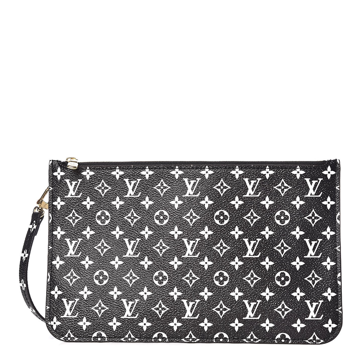 Monogram Giant Jungle Neverfull MM GM Pochette Black