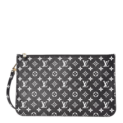 Louis Vuitton Monogram Giant Jungle Neverfull MM GM Pochette Black 1 of 7