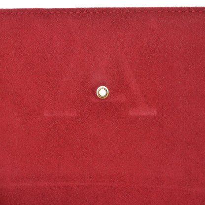 Louis Vuitton Calfskin Chain Louise GM Framboise 9 of 13