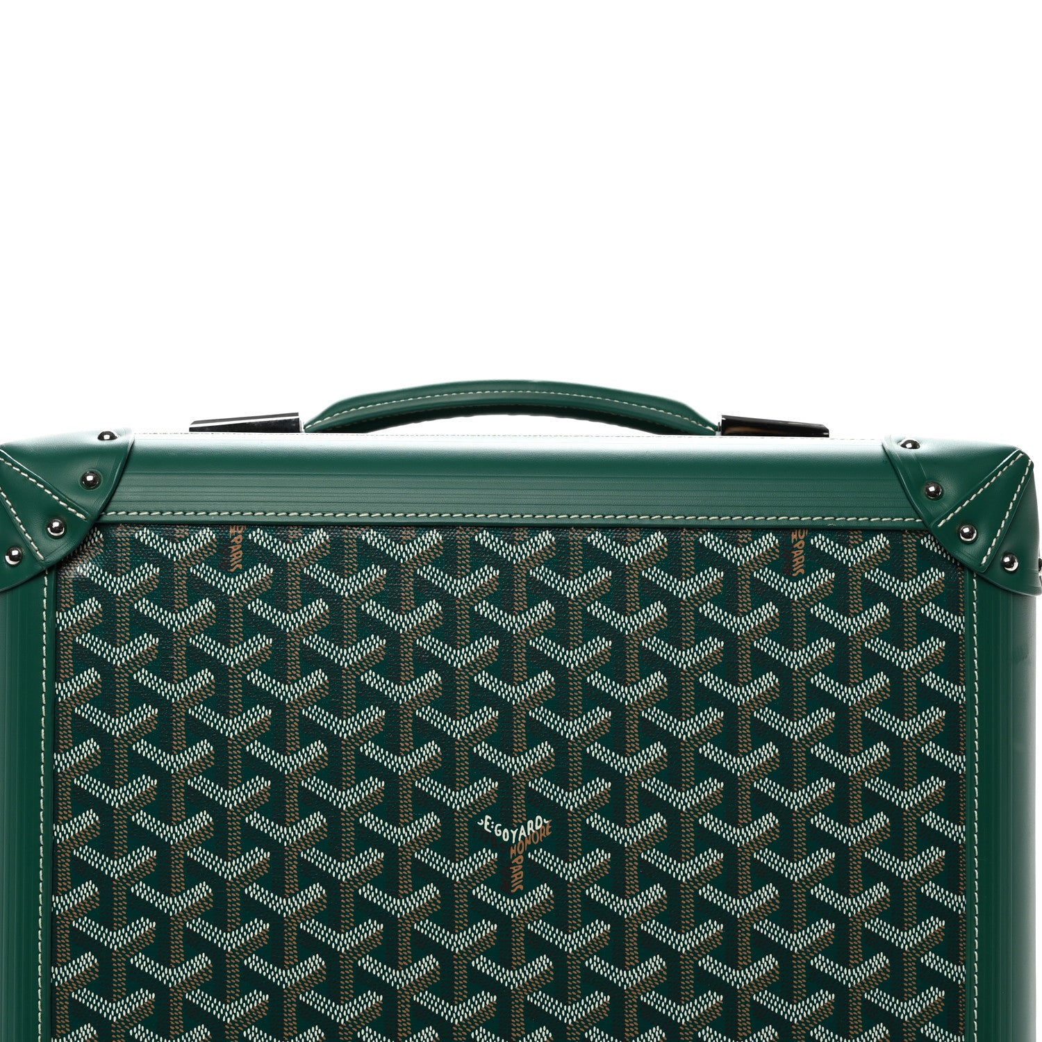 Goyard Goyardine Bourget PM Green 7 of 10