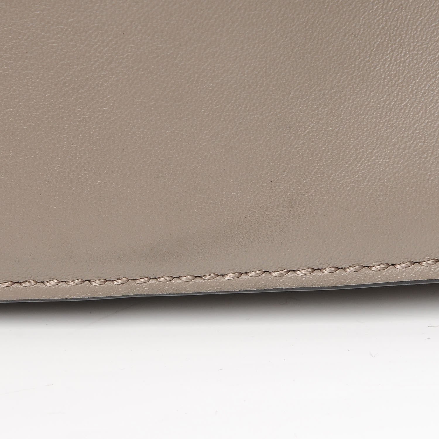 Chloe Suede Calfskin Small Faye Shoulder Bag Motty Grey 12 of 15