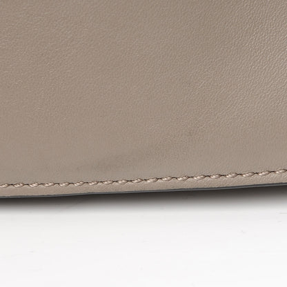 Chloe Suede Calfskin Small Faye Shoulder Bag Motty Grey 12 of 15