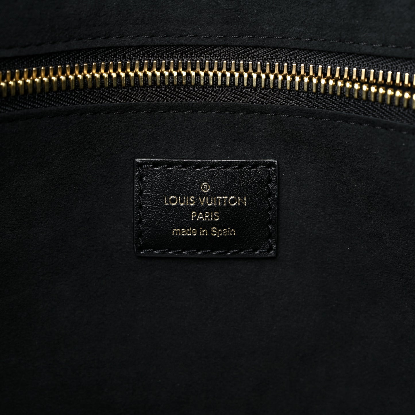 Empreinte Monogram Giant Broderies Neverfull MM Black